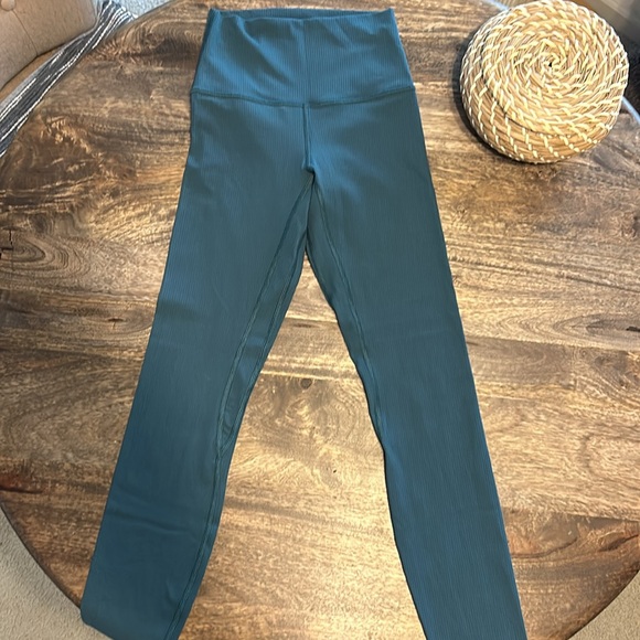 Lulu Lemon Align High-Rise Ribbed Legging 25” - Picture 1 of 3